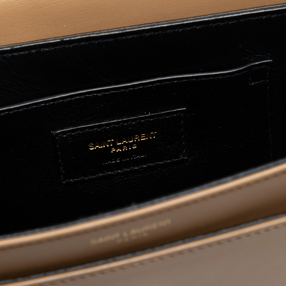 Pre-Loved Saint Laurent Small Calfskin Solferino Satchel In Box - Picture 5 of 7